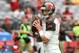 GLENDALE, AZ - SEPTEMBER 18: Quarterback Mike Glennon #8 of the Tampa Bay Buccaneers warms up prior to the start of the NFL game against the Arizona Cardinals at University of Phoenix Stadium on September 18, 2016 in Glendale, Arizona. (Photo by Norm Hall/Getty Images)