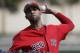 Boston Red Sox pitcher David Price throws a live batting session at a spring training baseball workout in Fort Myers, Fla., Sunday, Feb. 19, 2017. (AP Photo/David Goldman)