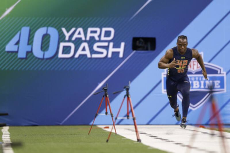 JOHN ROSS IS MORE THAN JUST THE NFL COMBINE'S NEW FASTEST MAN JOHN ROSS IS MORE THAN JUST THE NFL COMBINE'S NEW FASTEST MAN
