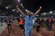 ROME, ITALY - MARCH 01: Stefan De Vrij of SS Lazio celebrates the victory after the TIM Cup match between SS Lazio and AS Roma at Olimpico Stadium on March 1, 2017 in Rome, Italy. (Photo by Giuseppe Bellini/Getty Images)