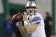Detroit Lions quarterback Matthew Stafford passes against the Seattle Seahawks in the first half of an NFL football NFC wild card playoff game, Saturday, Jan. 7, 2017, in Seattle. (AP Photo/Stephen Brashear)