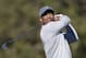 Tiger Woods watches his tee shot on the ninth hole of the North Course during the second round of the Farmers Insurance Open golf tournament Friday, Jan. 27, 2017, at Torrey Pines Golf Course in San Diego. (AP Photo/Gregory Bull)