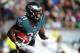 PHILADELPHIA, PA - NOVEMBER 13: Kenjon Barner #34 of the Philadelphia Eagles returns a kick against the Atlanta Falcons in the second quarter during a game at Lincoln Financial Field on November 13, 2016 in Philadelphia, Pennsylvania. (Photo by Rich Schultz/Getty Images)