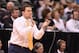 SALT LAKE CITY, UT - MARCH 16: Head coach Will Wade of the Virginia Commonwealth Rams looks on against the St. Mary's Gaels during the first round of the 2017 NCAA Men's Basketball Tournament at Vivint Smart Home Arena on March 16, 2017 in Salt Lake City, Utah. (Photo by Gene Sweeney Jr./Getty Images)