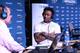 HOUSTON, TX - FEBRUARY 02: New York Jets wide receiver Brandon Marshall visits the SiriusXM set at Super Bowl 51 Radio Row at the George R. Brown Convention Center on February 2, 2017 in Houston, Texas. (Photo by Cindy Ord/Getty Images for SiriusXM)