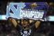 North Carolina's Kenny Williams celebrates after the finals of the Final Four NCAA college basketball tournament against Gonzaga, Monday, April 3, 2017, in Glendale, Ariz. North Carolina won 71-65. (AP Photo/David J. Phillip)