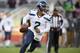SANTA CLARA, CA - JANUARY 01: Trevone Boykin #2 of the Seattle Seahawks rolls out to pass against the San Francisco 49ers during the fourth quarter of their NFL football game at Levi's Stadium on January 1, 2017 in Santa Clara, California. (Photo by Thearon W. Henderson/Getty Images)