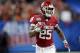 NEW ORLEANS, LA - JANUARY 02: Joe Mixon #25 of the Oklahoma Sooners runs with the ball against the Auburn Tigers during the Allstate Sugar Bowl at the Mercedes-Benz Superdome on January 2, 2017 in New Orleans, Louisiana. (Photo by Matthew Stockman/Getty Images)