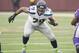 MINNEAPOLIS, MN - DECEMBER 6: Garry Gilliam #79 of the Seattle Seahawks blocks during an NFL game against the Minnesota Vikings at TCF Bank Stadium December 6, 2015 in Minneapolis, Minnesota. (Photo by Tom Dahlin/Getty Images)