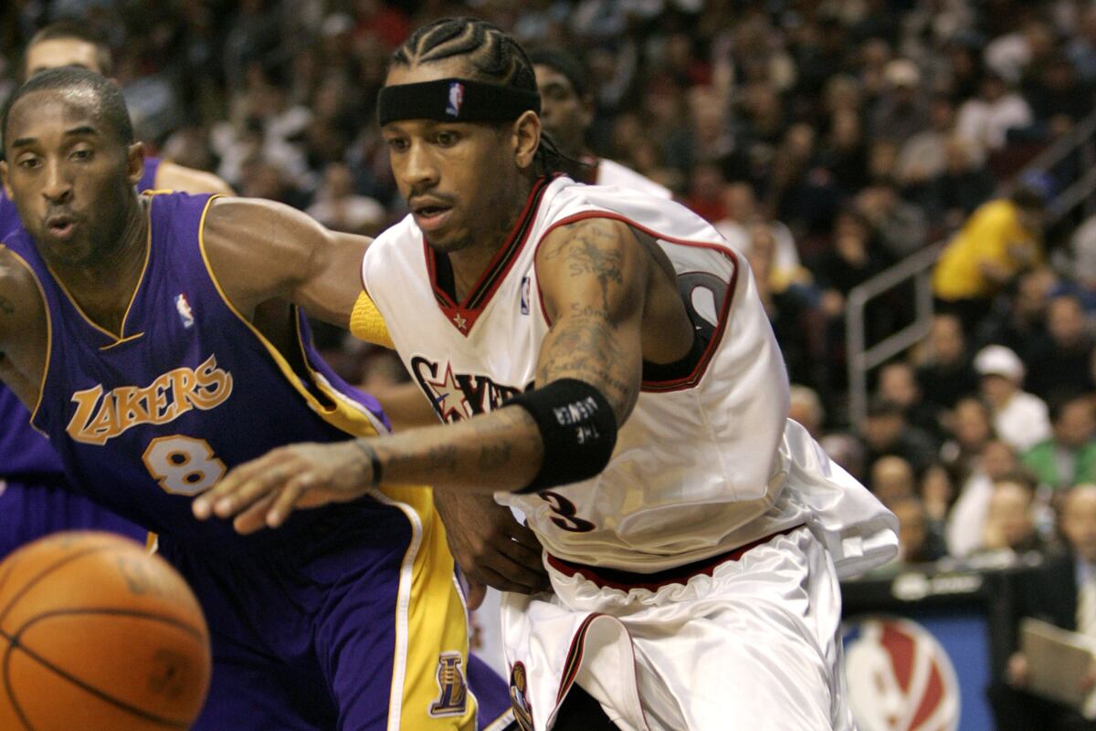 Kobe Bryant Recalls Being Angry at Allen Iverson's 41 Points vs. Lakers in 1999 - Bleacher Report