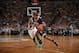 BOSTON, MA - APRIL 16: Rajon Rondo #9 of the Chicago Bulls drives to the basket during the Eastern Conference Quarterfinals game against the Boston Celtics during the 2017 NBA Playoffs on April 16, 2017 at Verizon Center in Washington, DC. NOTE TO USER: User expressly acknowledges and agrees that, by downloading and or using this Photograph, user is consenting to the terms and conditions of the Getty Images License Agreement. Mandatory Copyright Notice: Copyright 2017 NBAE (Photo by Brian Babineau/NBAE via Getty Images)