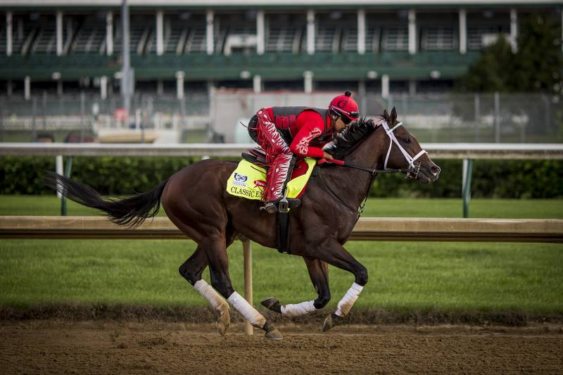 Energetic Classic Empire is one of the horses to watch in the Kentucky Derby.