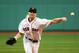 BOSTON, MA - MAY 02: Chris Sale #41 of the Boston Red Sox throws a pitch during the first inning against the Baltimore Orioles at Fenway Park on May 2, 2017 in Boston, Massachusetts. (Photo by Tim Bradbury/Getty Images)