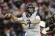 California quarterback Davis Webb throws a pass during the first half of an NCAA college football against Washington State game in Pullman, Wash., Saturday, Nov. 12, 2016. (AP Photo/Young Kwak)