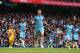 MANCHESTER, ENGLAND - MAY 06: Kevin De Bruyne of Manchester City celebrates scoring his sides third goal during the Premier League match between Manchester City and Crystal Palace at the Etihad Stadium on May 6, 2017 in Manchester, England. (Photo by Dave Thompson/Getty Images)