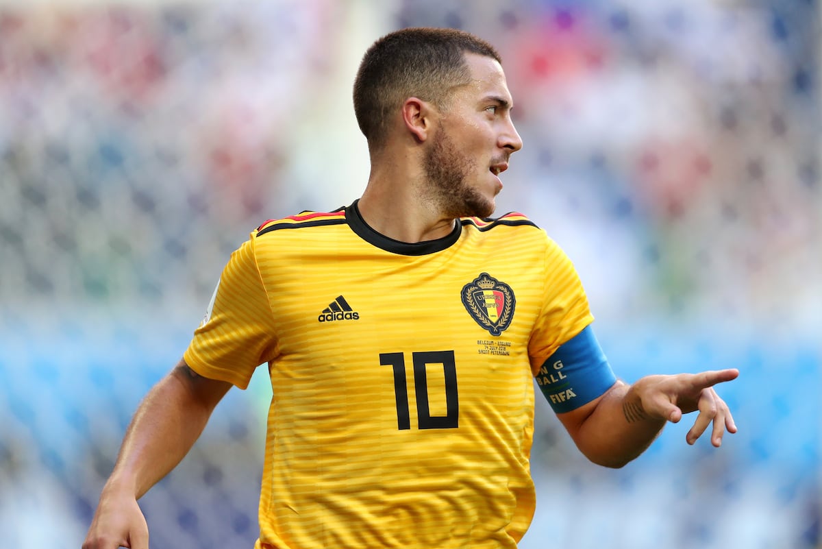 Eden Hazard Powers Belgium Past England in 2018 World Cup 3rd-Place Game
