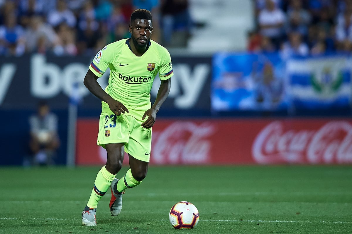 Report: Barcelona Fear Knee Injury Could Sideline Samuel Umtiti Until 2019