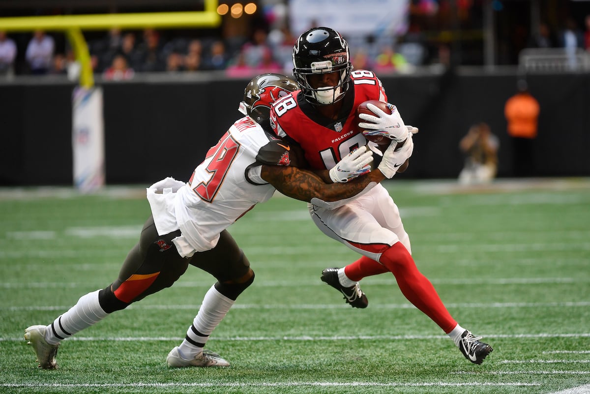 Calvin Ridley's Ankle Injury Reportedly a Bone Bruise, Status vs. Giants Unknown