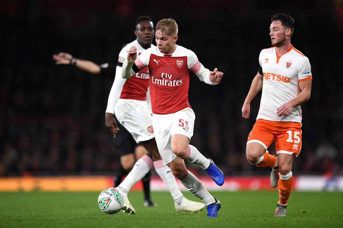 Emile Smith Rowe Scores in Arsenal's 2-1 League Cup Win over Blackpool