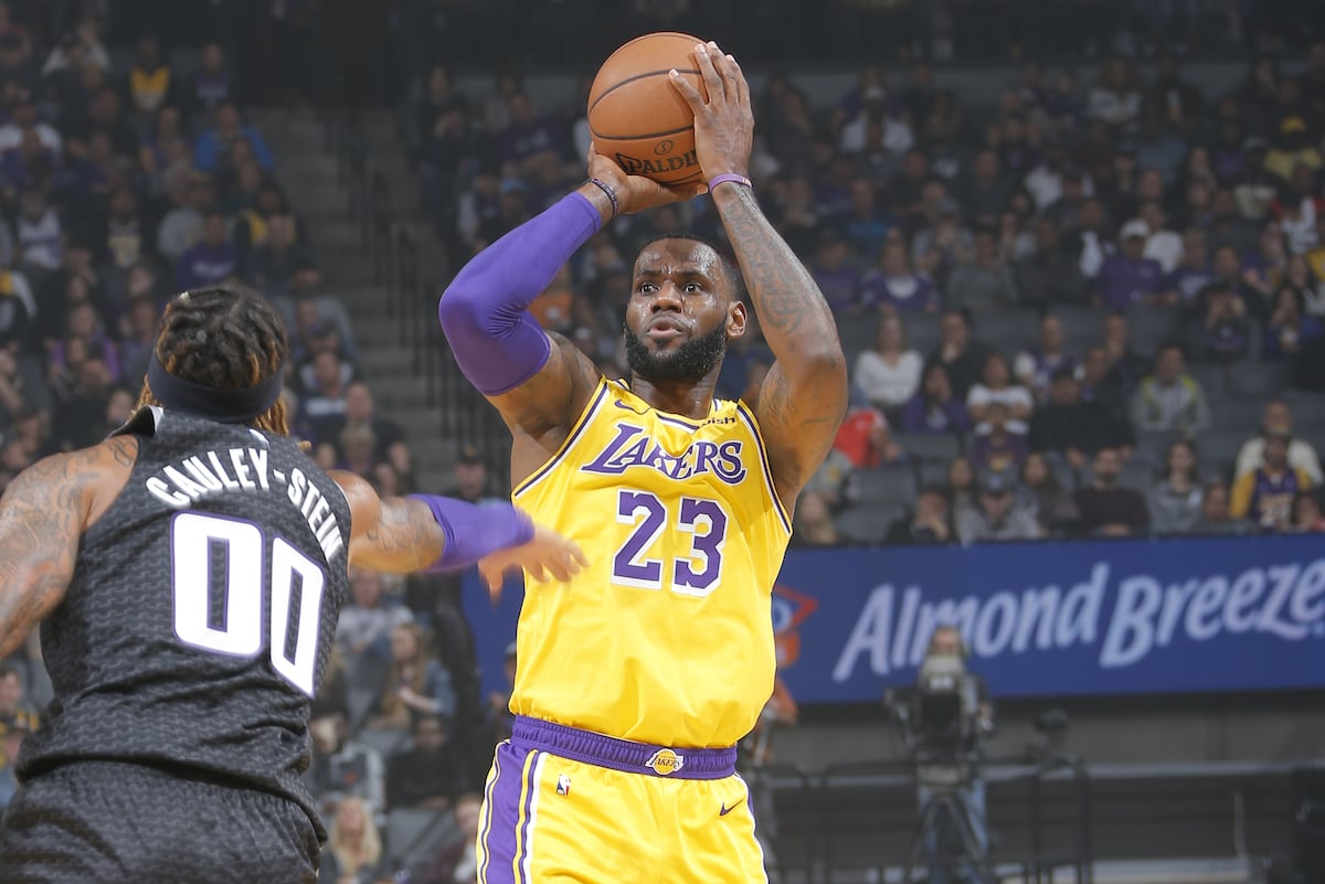 LeBron James, Lakers Beat De'Aaron Fox, Kings Despite Lonzo Ball's Struggles