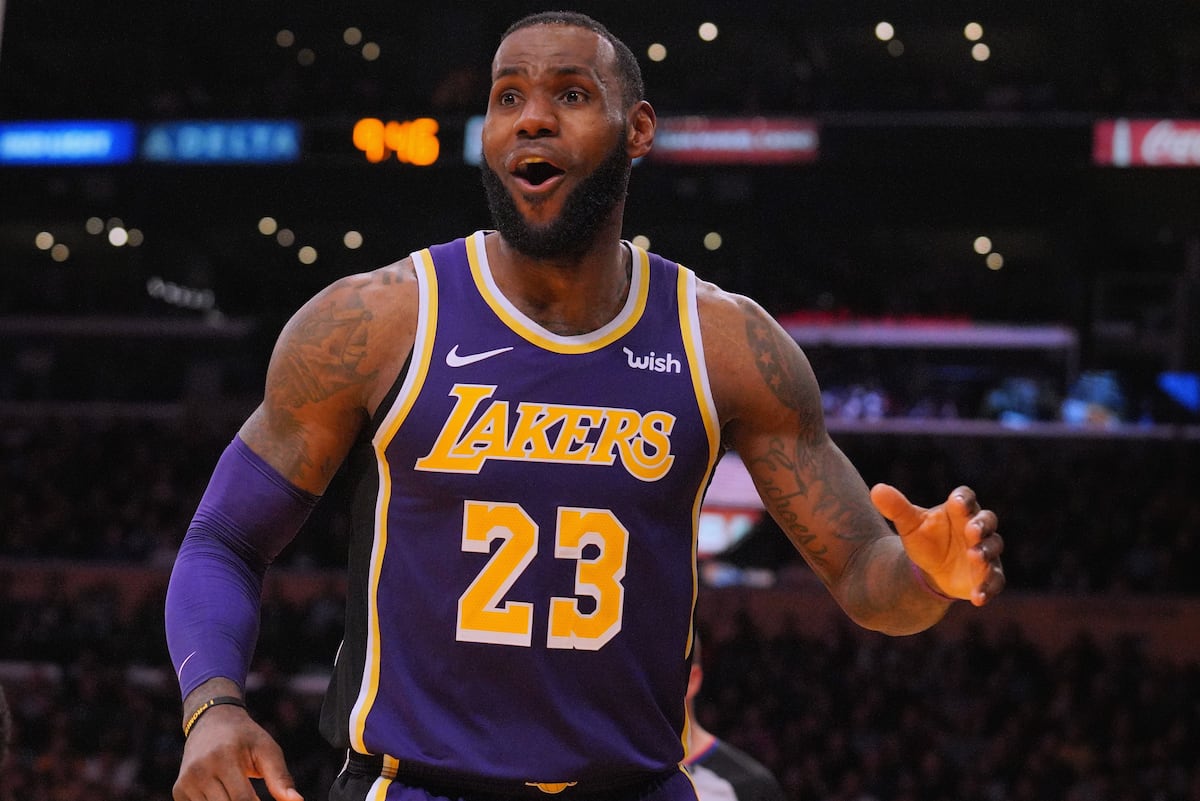 Lakers' LeBron James on Criticism: 'I'm a Staple in This Game'