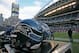 Seattle Seahawks helmets ready for use at Qwest Field before the Seahawks NFL football game against the Kansas City Chiefs, Sunday, Nov. 28, 2010, in Seattle. (AP Photo/Marcus R. Donner)