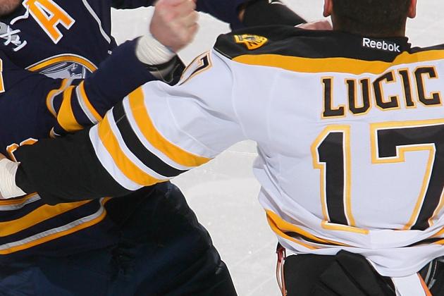 NHL's 25 Best Fights from the First Half of the Season