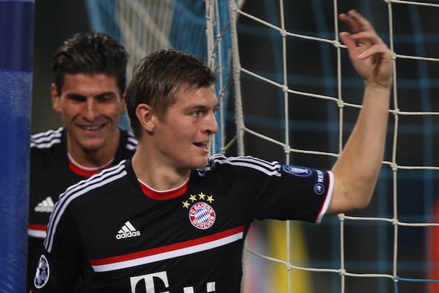 Bayern Munich's Toni Kroos and the Bundesliga Team of the Season so Far
