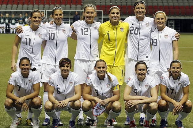 U.S. Women's National Team Heading for Soccer Gold