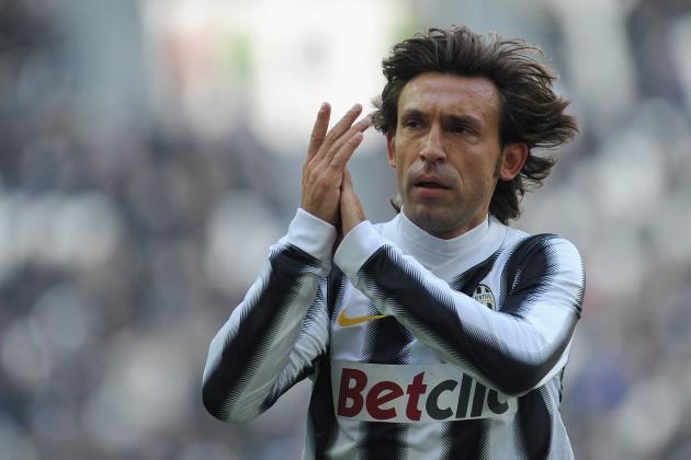 Pirlo and the Top 10 Centre Midfielders in Serie A