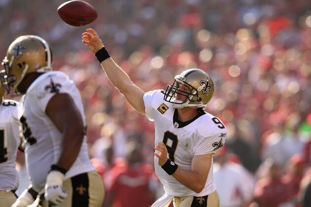 Drew Brees: 9 Bold Predictions for No. 9 in 2012