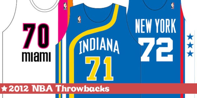 2012 NBA Throwbacks: Which Is Your Favorite?
