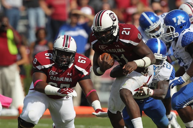 South Carolina Football: Predicting and Grading the Offensive Starters for 2012