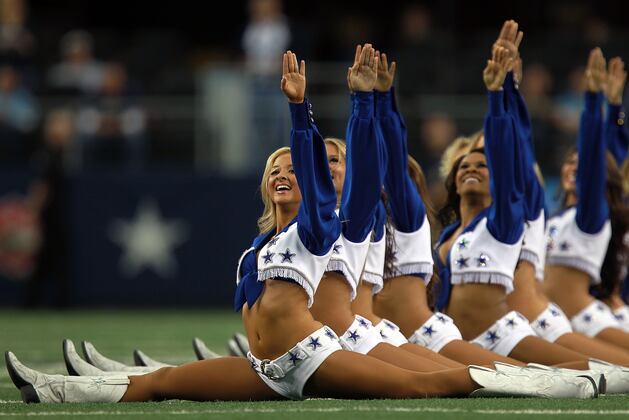 The 10 Best Cheerleader Bloopers in NFL History