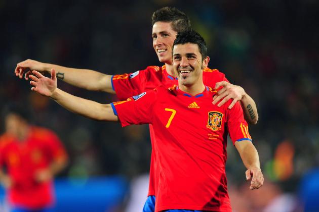 David Villa and 5 Men to Lead the Spanish Line at Euro 2012