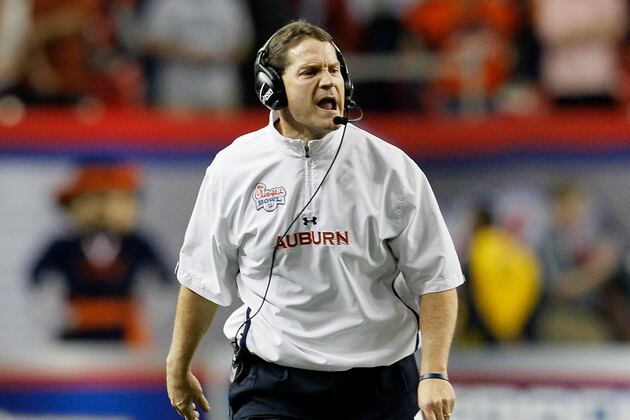 Auburn Tigers Football: The 5 Most Impactful Gene Chizik Quotes