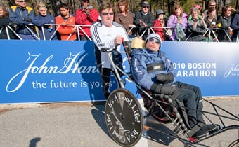 Yes, You Can Meet All the Members of the Team Hoyt Boston Marathon Team
