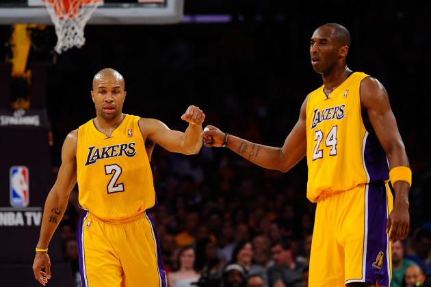 Derek Fisher, Kobe Bryant and the Most Mismatched Guard Duos in the NBA