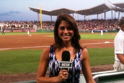 Boston Red Sox: Jenny Dell's TV Debut as Heidi Watney's Replacement