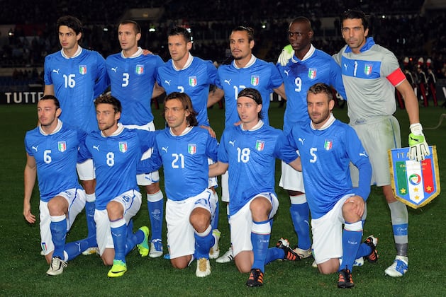 Predicting the Starting XI for Italy at Euro 2012
