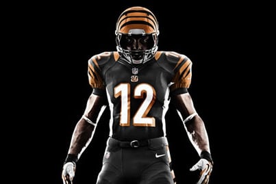 A Look at the Cincinnati Bengals' New Nike Uniforms