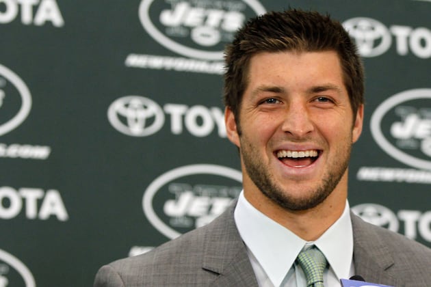 New York Jets: 3 Bold Predictions for Tim Tebow's First Season