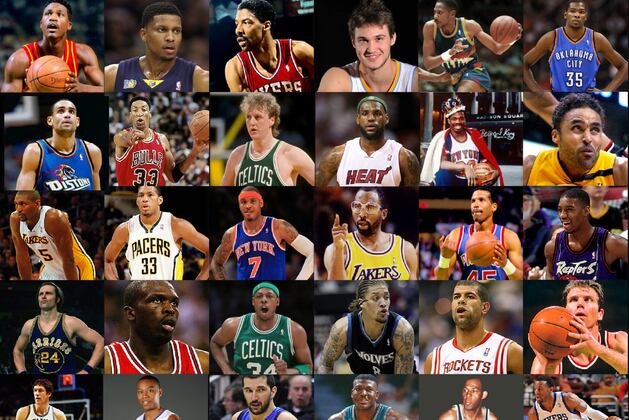 64-Player One-on-One NBA Legends vs Today's Stars Tourney: Small Forward Edition