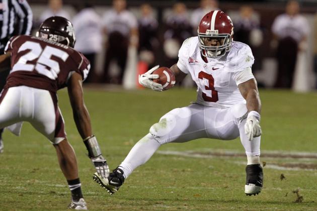 2012 NFL Draft: Trent Richardson and 7 Most Explosive Players