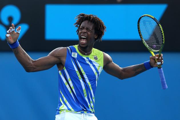 Gael Monfils: Ranking the 5 Most Impressive Shots of His Career