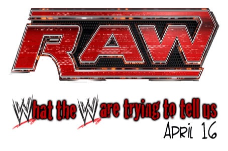 WWE RAW Review: The Top 5 Things WWE Are Telling Us as Fans This Week (April 16)