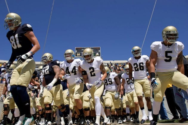 Notre Dame Football: Grading the Quarterbacks After the Blue-Gold Game