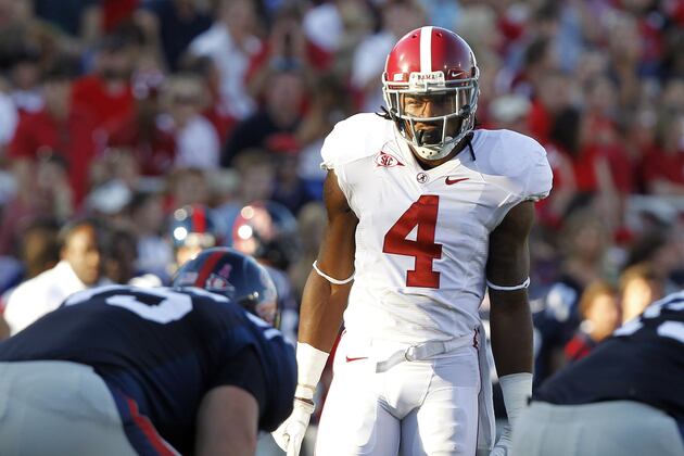 2012 NFL Draft: Mark Barron and Players Dallas Cowboys Can Move Down to Pick