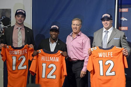 Denver Broncos 2012 NFL Draft: Predicting the Jersey Number for Each Draft Pick