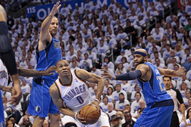 NBA Playoffs 2012: Analysis and Full Grades from Thunder-Mavericks Game 2